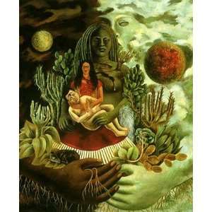  Fine Oil Painting, Frida Judy FDA13 24x36