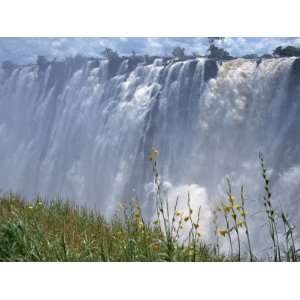 Victoria Falls, UNESCO World Heritage Site, Zambia, Africa Landscape 
