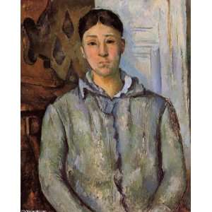   inches   Madame Cezanne in Blue (aka Sant Van Victo