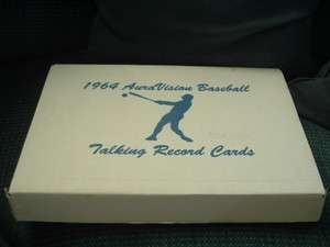  Auravision full set of baseball records in case with cassette tape