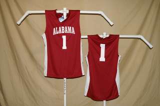 ALABAMA CRIMSON TIDE Basketball Jersey #1 size XL NWT ka  