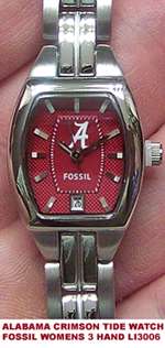 Alabama Crimson Tide All Star SS Mens Watch with Date 634401655349 