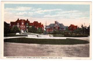 MASSILLON OHIO STATE HOSPITAL OLD VIEW  