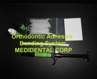 Light Cure ORTHODONTIC ADHESIVE Dental Bonding BRACKETS Braces Etching 