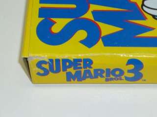 Super Mario 3 Complete In Box Nintendo Nes Game 045496630584  