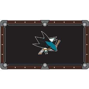   Holland San Jose Sharks 8 Foot Billiard Cloth 8 Ft