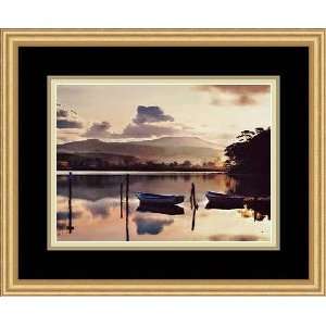  Merimbula Lake at Sunset by Kirsty McLaren   Framed 