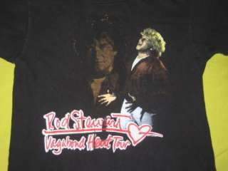 Vintage ROD STEWART 1991 TOUR T SHIRT concert tee Large  