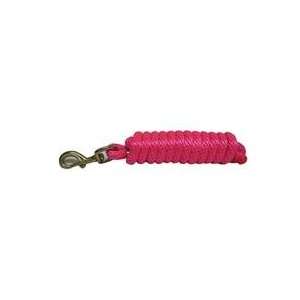  Best Quality Poly Lead W/ Bolt Snap / Hot Pink Size 10 