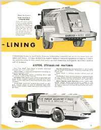 wonderful old catalog of 1930s/1940s oil delivery vehicles in a 