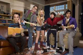 The Big Bang Theory Signed X5 TV Script Cuoco Johnny Galecki Jim 