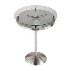  Adesso Floating Glass Time Accent Table