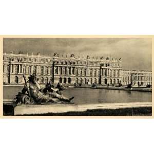  1943 Chateau Versailles Sculpture Palace Neptune Roman 
