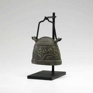  Cyan Lighting 02858 Antique Livestock Bell, Rust and Verde 