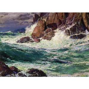 FRAMED oil paintings   Edward Henry Potthast   24 x 18 inches   Stormy 