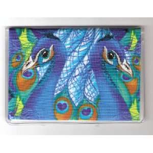  Debit Check Card Gift Card Drivers License Holder Peacock 
