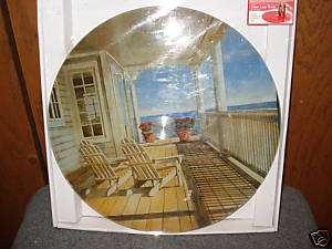 LAZY SUSAN TEMPERED GLASS PORCH FRONT OCEAN VIEW NEW  