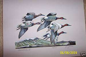 RW32 Ron Jenkins Federal Duck Print Remarque  