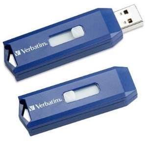  New 32GB USB Drive Blue   VER97408 Electronics