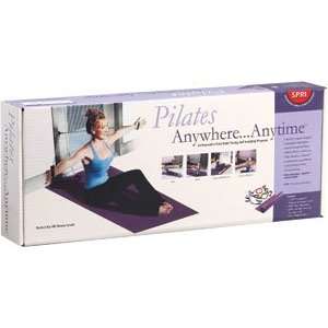  SPRI Pilates Anywhere Anytime Mat, 3 Xertubes, Door 