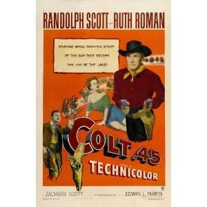  Colt .45 Movie Poster (11 x 17 Inches   28cm x 44cm) (1950 