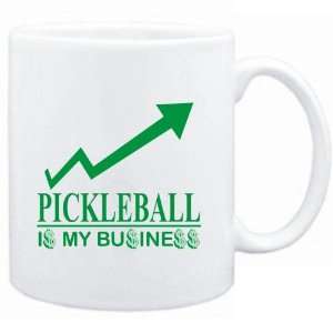  Mug White  Pickleball  IS MY BUSINESS  Sports Sports 