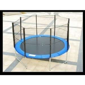  Aosom 10 Trampoline with Safety Net Enclosure Combo 