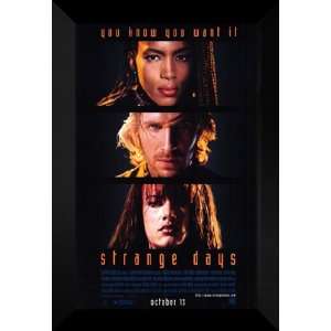 Strange Days 27x40 FRAMED Movie Poster   Style B   1995