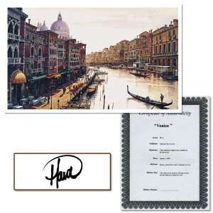  Venice by Hava Signed Giclee Art COA 