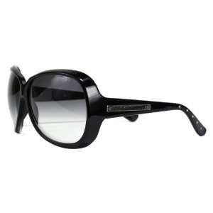 Bottega Veneta BV 68 S 807 Oversized Square Black Sunglasses  