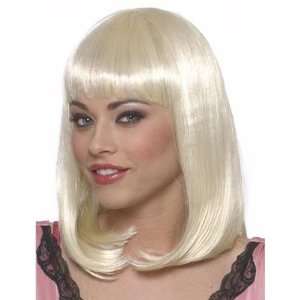  Womens Blonde Peggy Sue Costume Wig 