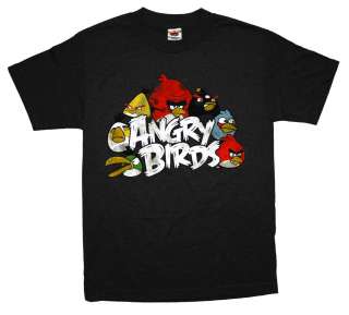 Angry Birds The Nest Logo Rovio Mobile Video Game T Shirt Tee  
