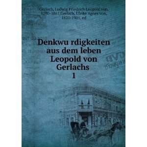   ,Gerlach, Ulrike Agnes von, 1820 1901, ed Gerlach  Books