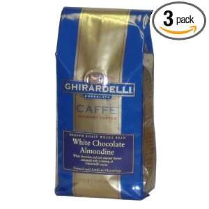 Ghirardelli ® Caffe Gourmet Coffee Medium Roast Whole Bean White 