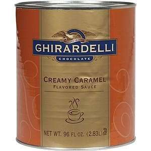  Ghirardelli Caramel Sauce 96 oz Can 