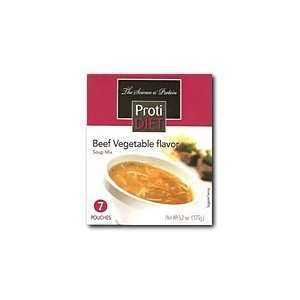 ProtiDiet Soup   Beef Vegetable (7/Box) Grocery & Gourmet Food