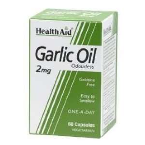  Health Aid Garlic Oil 2 mg (odourless) 30 Vegicaps Beauty