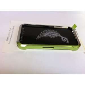 com Aluminum Metal Bumper Case for Apple Iphone4 Neongreen Gold Cover 