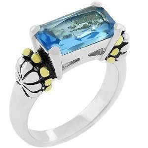  Christines Blue Topaz Ring (size 10) 