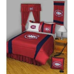   NHL Queen Size Sidelines Collection Bedroom Set