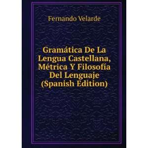   FilosofÃ­a Del Lenguaje (Spanish Edition) Fernando Velarde Books