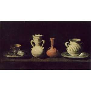 Hand Made Oil Reproduction   Francisco Zurbaran   40 x 22 inches 