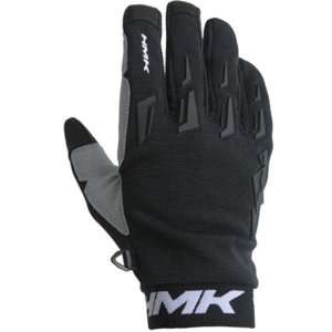  HMK Pro Snowmobile Gloves Black/Gray LG Automotive