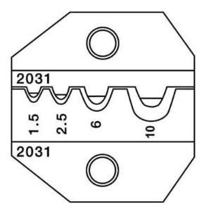  Selected Die 22 8 AWG Blister By Greenlee Electronics