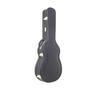  CRW700C Wooden Classcial Guitar Hard Case, Arch Top Wooden Guitar 