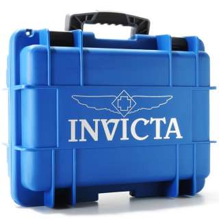 NEW RARE BLUE Invicta Impact Case 8 Eight Slot Watch Collector Dive 