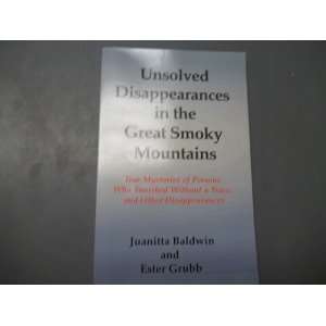   in the Great Smoky Mountains Jaunitta Baldwin and Ester Grubb Books