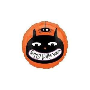  18 Halloween Cat & Spider   Mylar Balloon Foil Health 