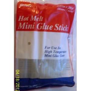 Sticks Mini Hot Melt Glue Sticks # 834 (3.97in X .29in) 20 Glue Sticks 