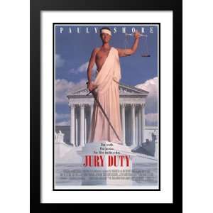 Jury Duty 32x45 Framed and Double Matted Movie Poster   Style A   1995